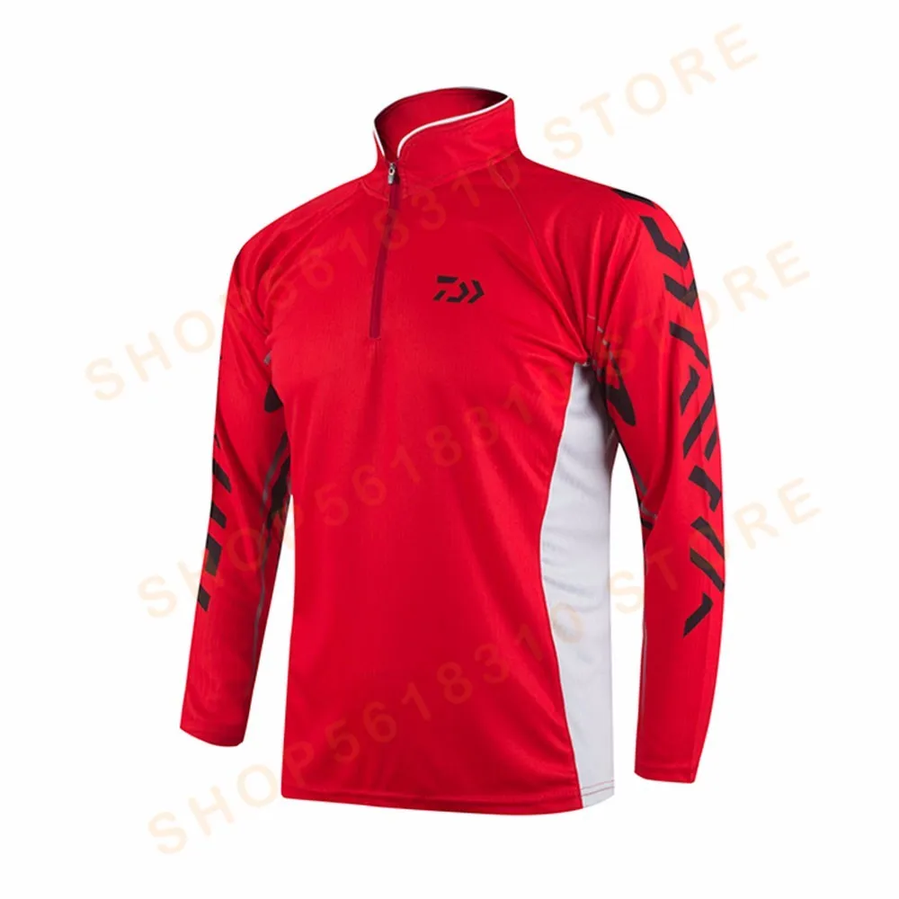 

New Brands Fishing Clothing Outdoors Sports Long Sleeve Fishing Clothes Quick Dry Anti-UV Breathable Fishing Clothing