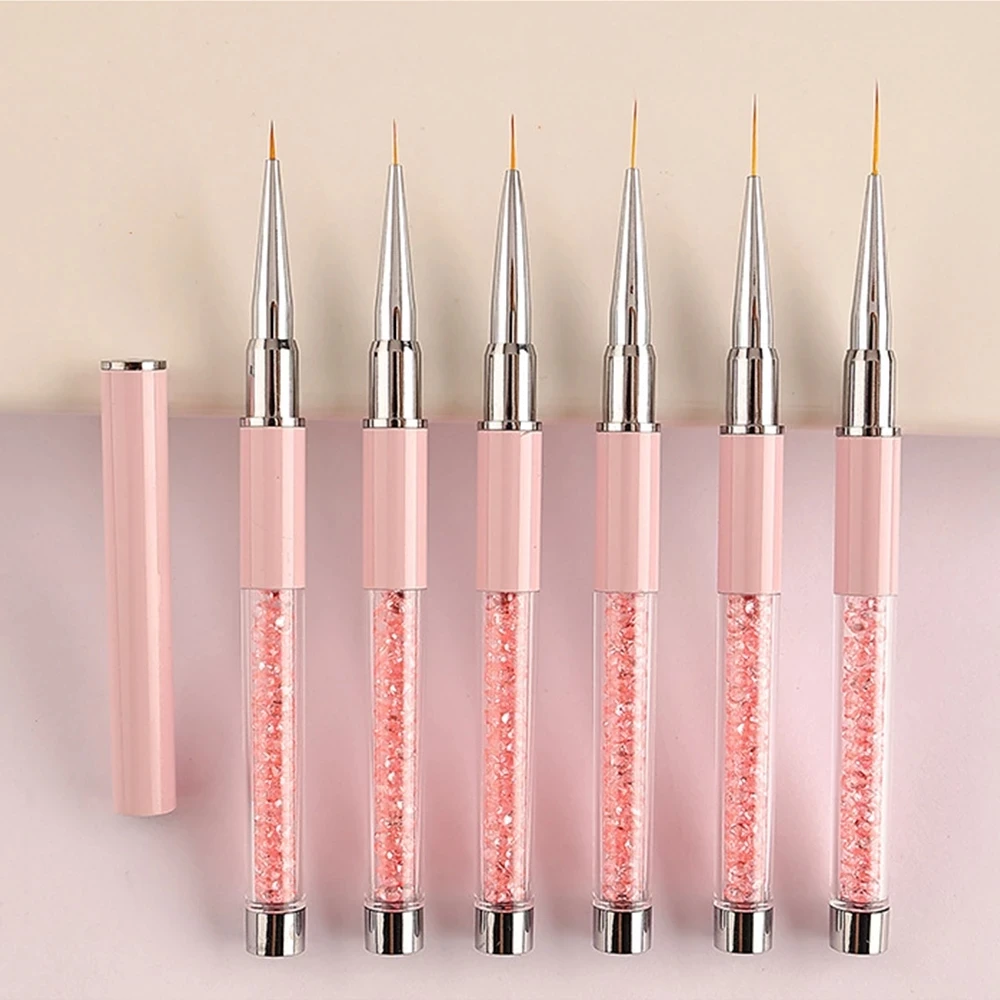 Кисть для дизайна ногтей, инструменты для маникюра, линии, полоса ...