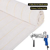 25m primary tufting cloth with marked linesrug backing fabricmonks cloth for cutloop pile tufting gun embroidery diy crafts