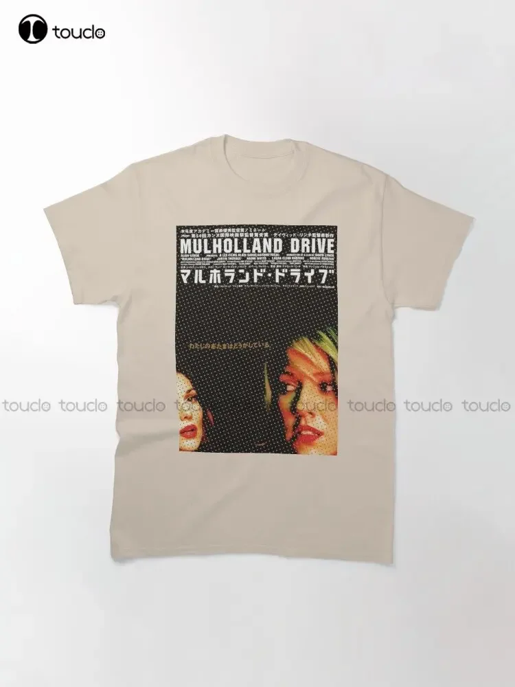 Классическая футболка Mulholland Drive на заказ для взрослых и подростков унисекс