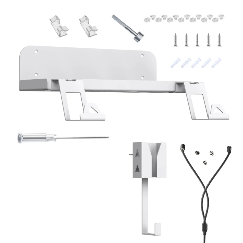 

Wall Mount Bracket forPS5 Multifunction Game Host Rack Storage Bracket Stand Drop shipping