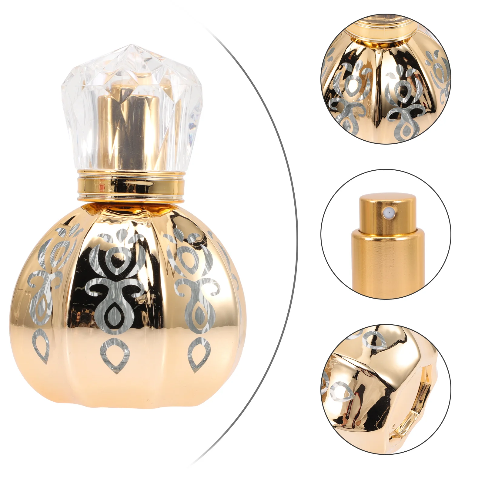 

Empty Perfume Bottle Glass Bottle for Perfume Glass Perfume Container 50ml