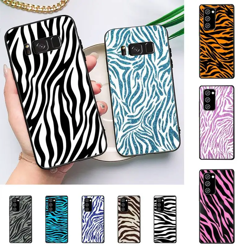 

RuiCaiCa Zebra Print Phone Case For Samsung Galaxy Note 10Pro Note 20ultra cover for note20 note 10lite M30S Back Coque