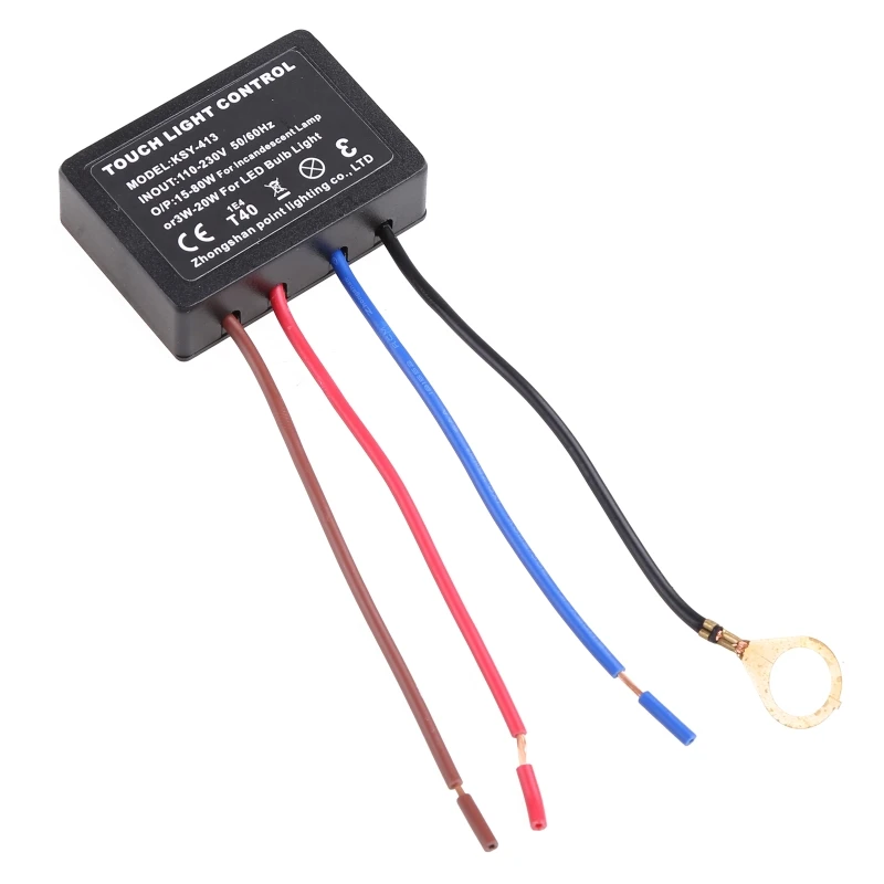 

Модуль управления настольной лампой 220 В, трехходовой для сенсорного диммера для светодиодных ламп накаливания