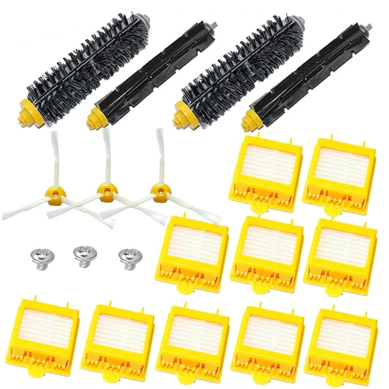 

Sweeper Filter Element Side Brush Screws Roller Brush Vacuum Cleaner Attachment Kit For i Robot 700 Series
