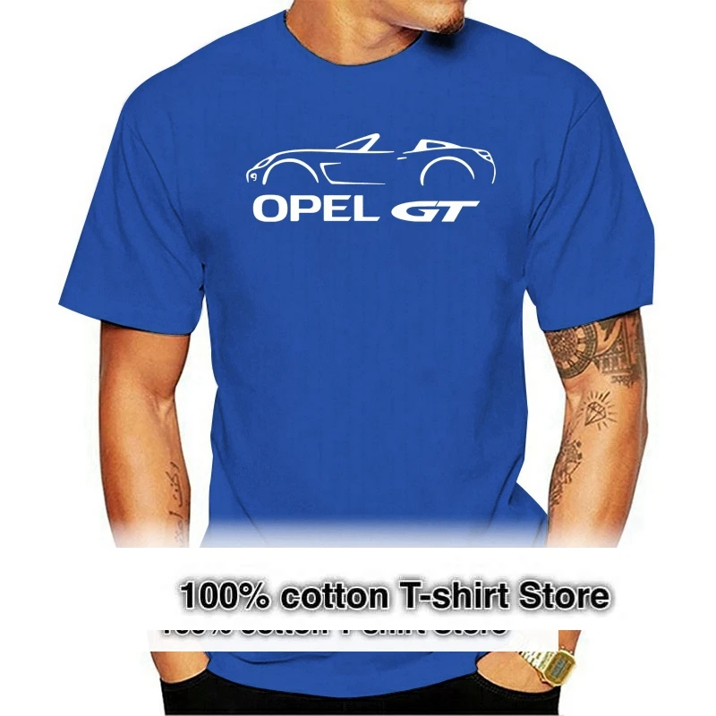 

Cool Man Opel Gt Casual T Shirt O Neck Tee