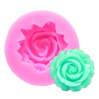 rose flower silicone moulds candy polymer clay mold chocolate party baking wedding cupcake topper fondant cake decorating tools