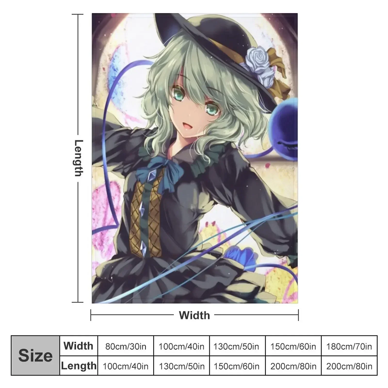 Одеяло Komeiji Koishi тяжелые плюшевые летние постельные принадлежности одеяла