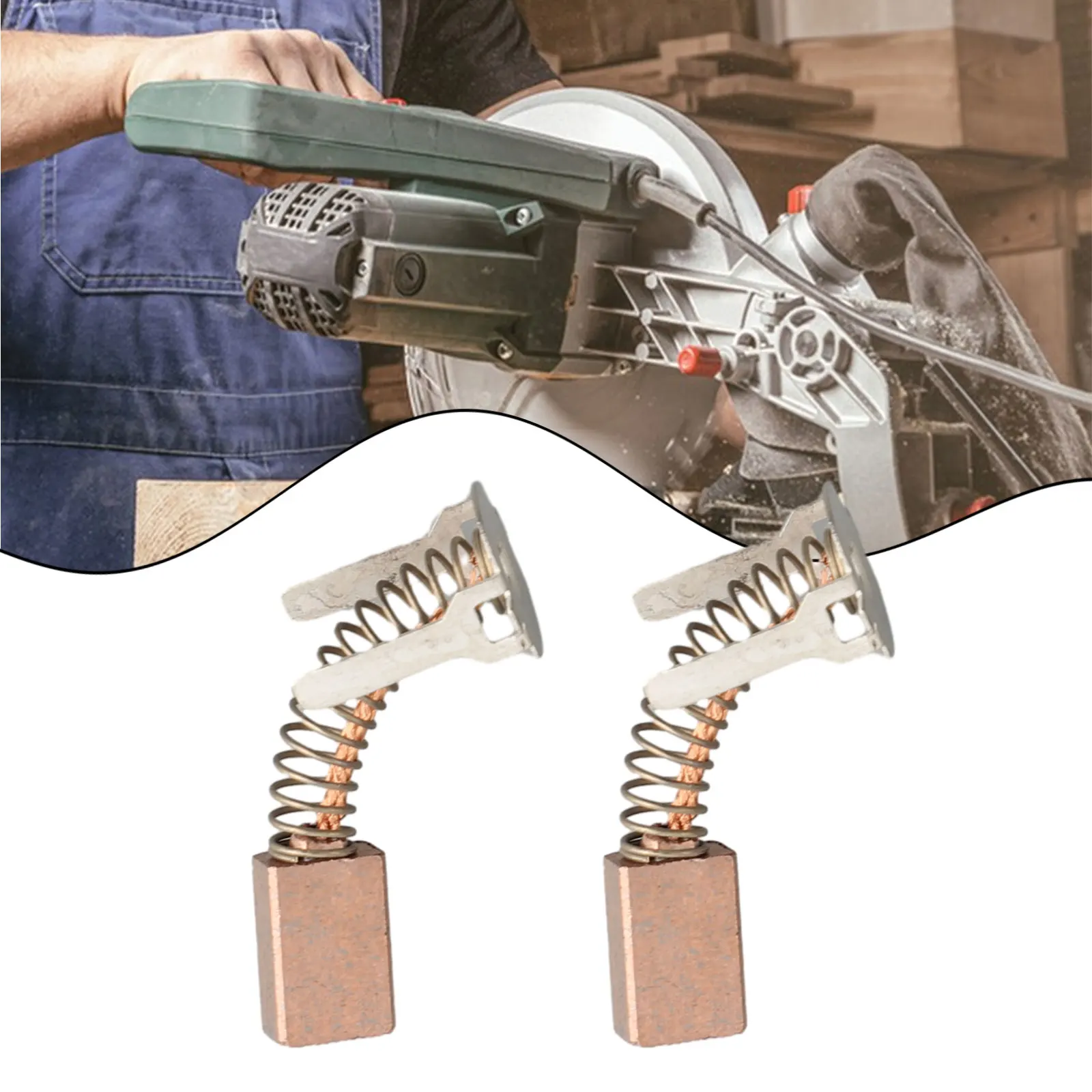 Комплект угольных щеток для электрической дрели GSR180 Li GSR140 GSB180 GSB140 1607000 CZ1 Замените