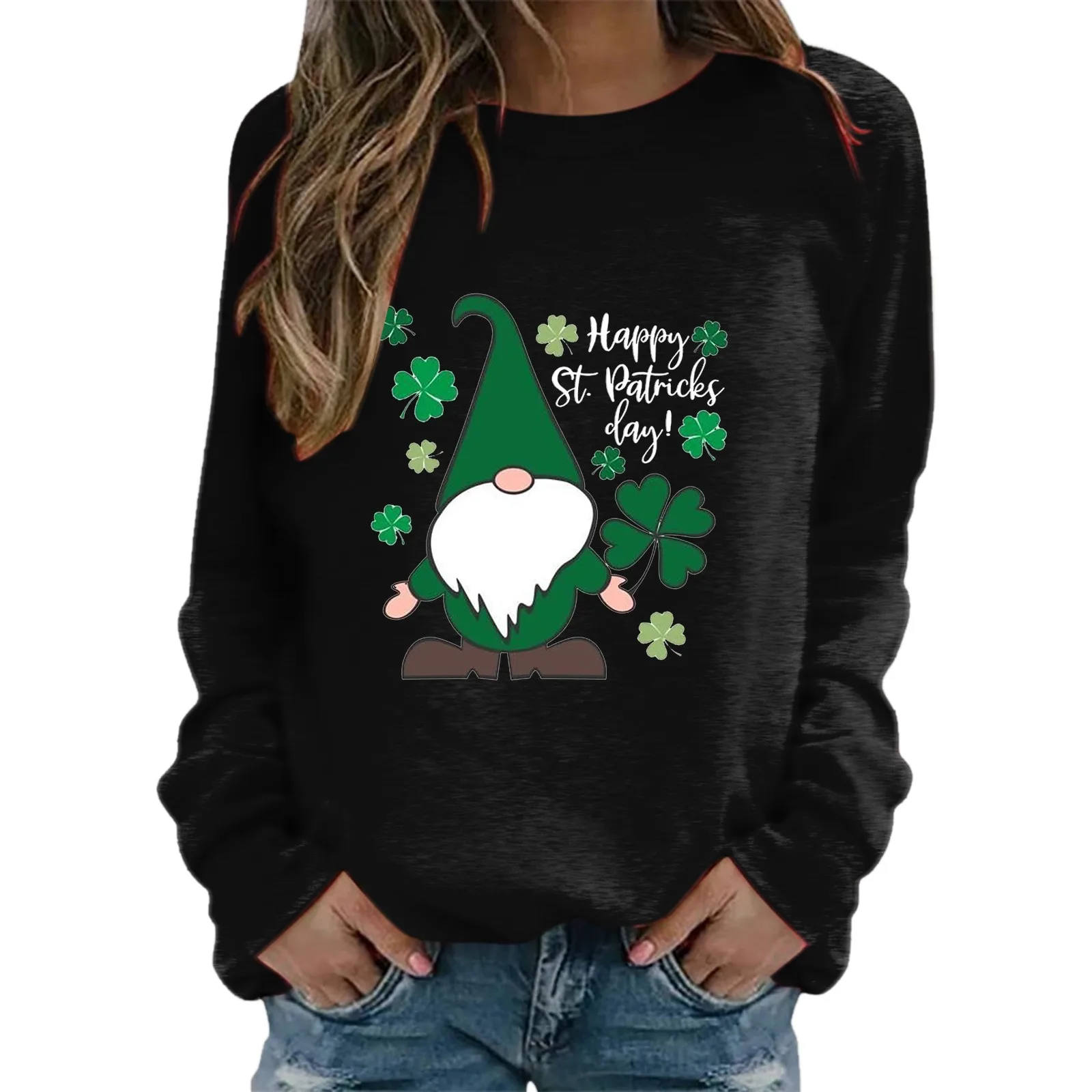 

Graphic Print Long Sleeve Crewneck Sweatshirt For Women Hoodies Sweatshirt For Women Trendy Cool Style Casual Oversize