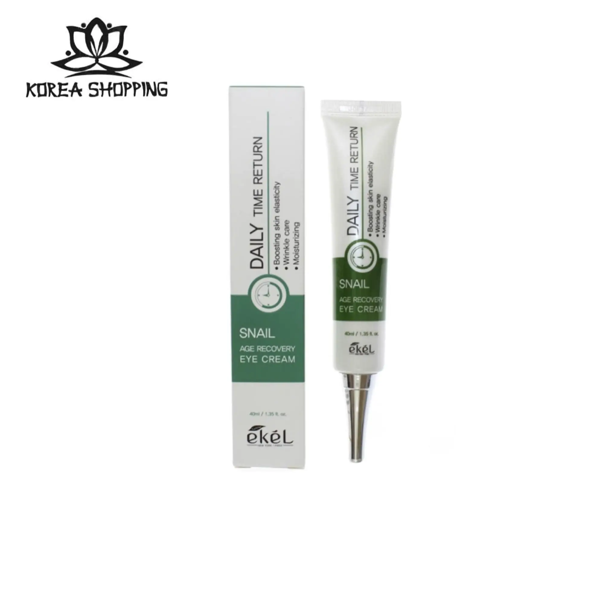 Крем для глаз с улиточным муцином 40 мл Ekel Snail EyeCream. Корейская косметика. Оригинал. |