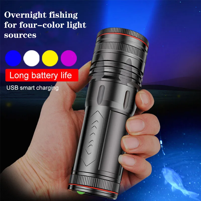 

Светодиодные фонарики высокой мощности, Usb-фонарики, внешнее освещение, лампа с аккумулятором 18650, товары для кемпинга, фонарик