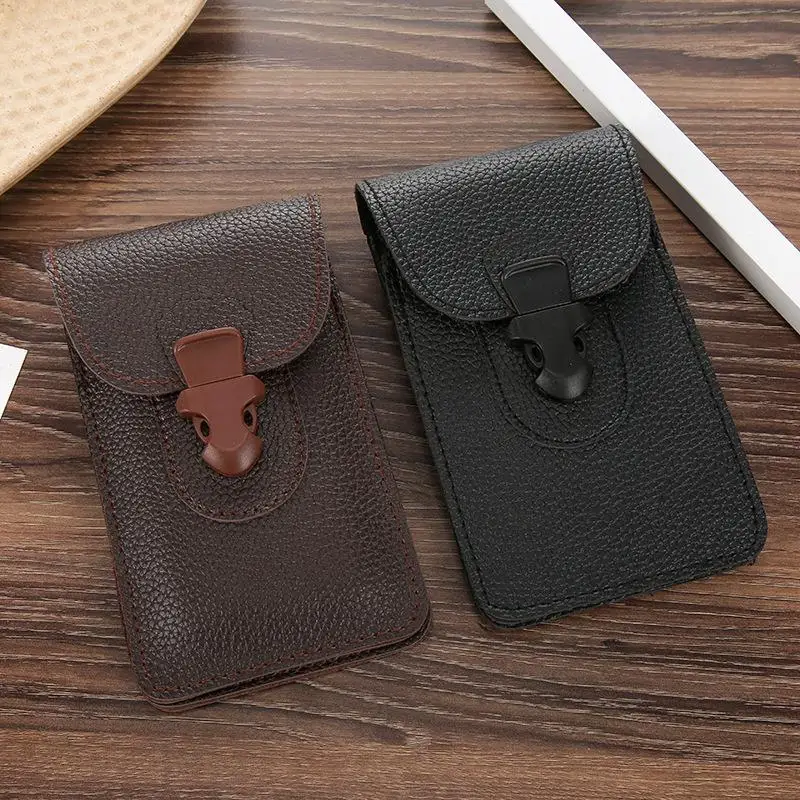 

Leather Case Phone Bag For Infinix Hot 30 Play Belt Clip Waist Flip Phone Pouch For Hot 30i NFC 20s 20i 20 12 Play NFC GT 10 Pro