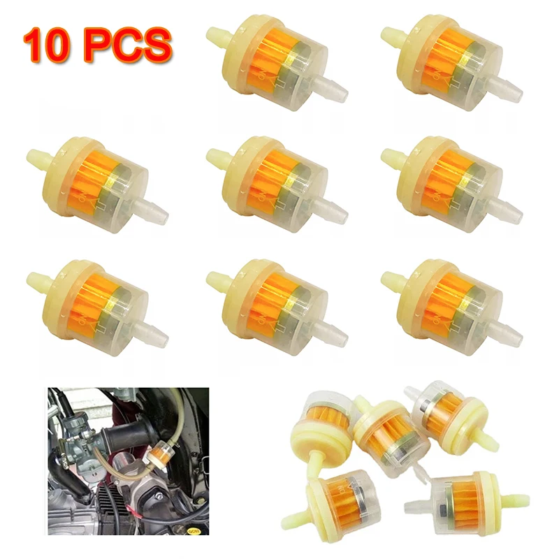 For Scooter Motorcycle Moped Scooter Dirt Bike Atv Fuel Filter