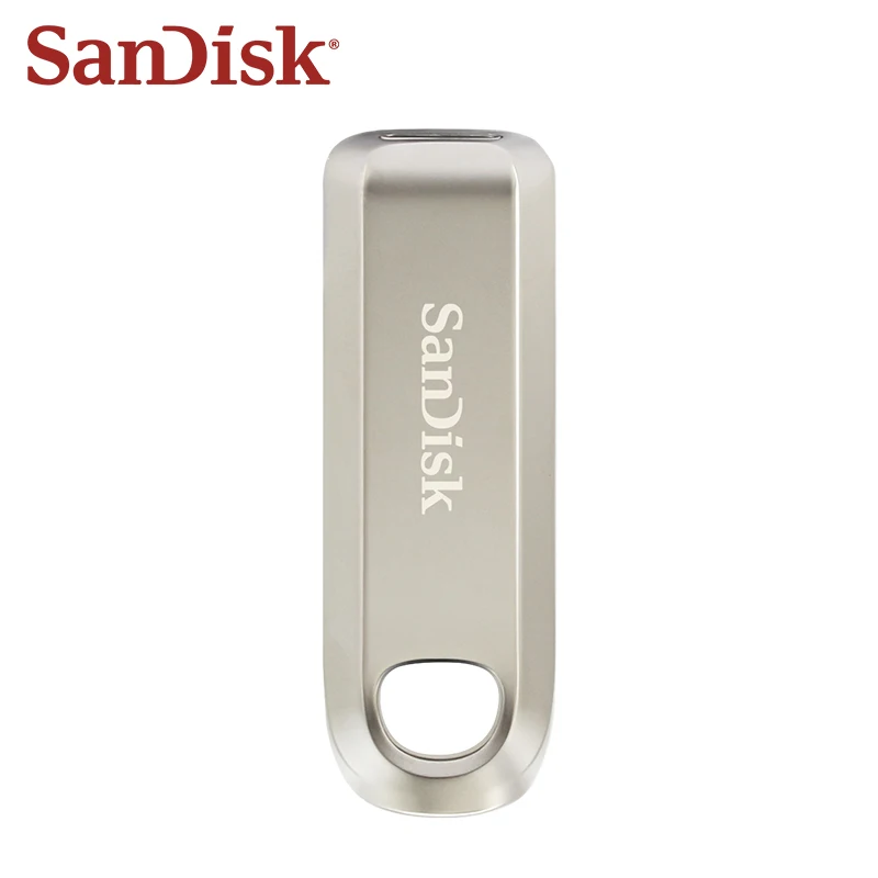 Фото Флеш-накопитель SanDisk Ultra Luxe CZ75 USB3.2 Gen1 Type-C, скорость до 400 МБ/с, металлический корпус, 64 ГБ, 128 ГБ, 256 ГБ, OTG, для телефона и ноутбука №1
