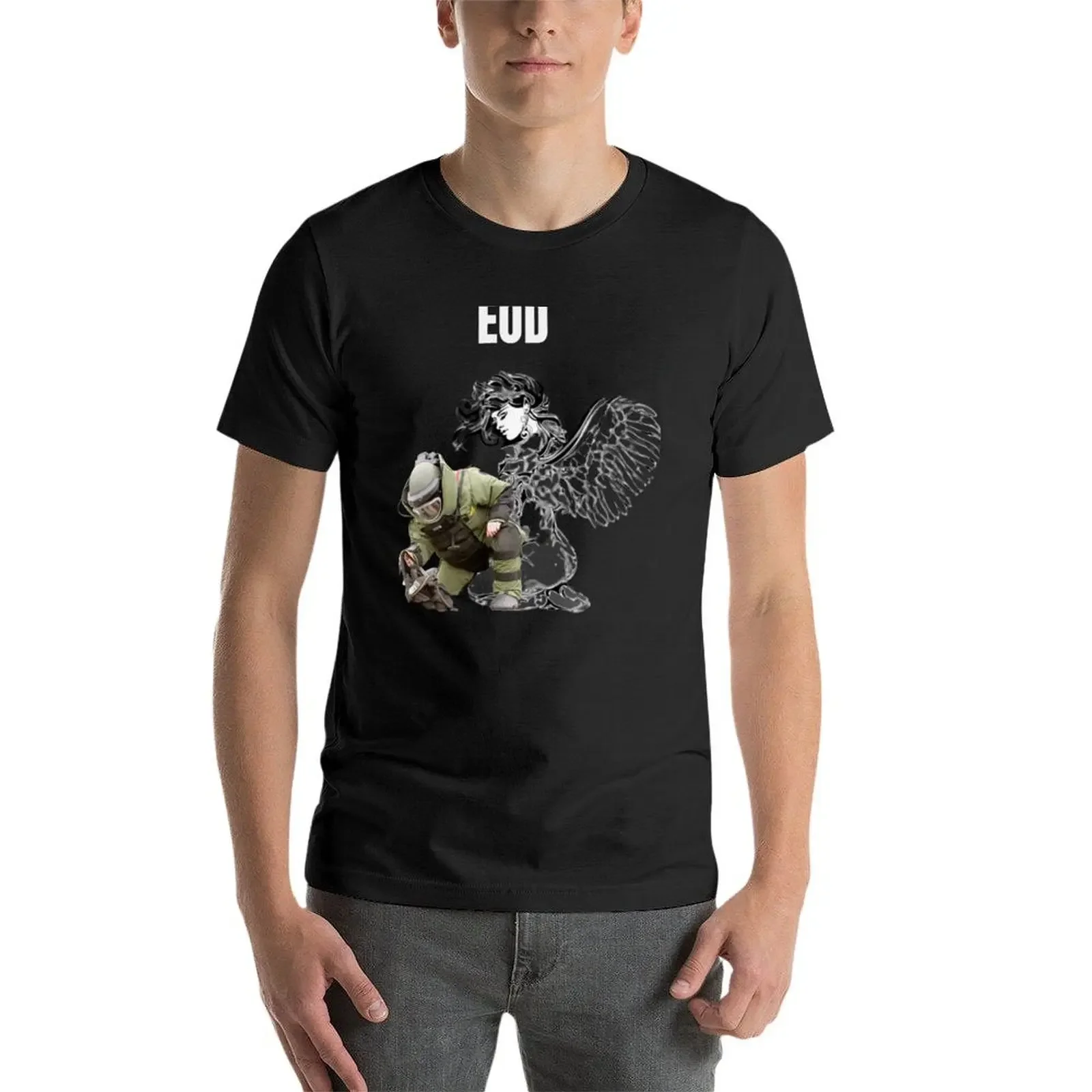 Футболка EOD Tech Guardian Angel рубашки с рисунком большие размеры заготовки для одежды