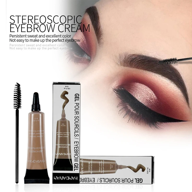 

Tattoo Paint Eyebrow Gel Makeup Kit Eyebrow Cream Handaiyan Brow Tinted Eye Brows Gel Color Enhancers Long Lasting Eye Makeup