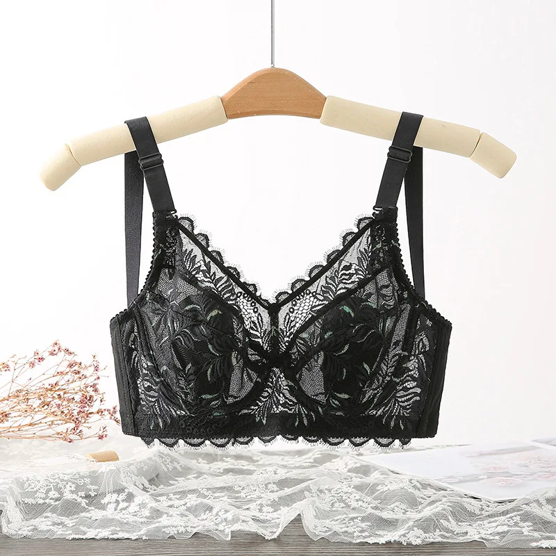 Женский бюстгальтер с полной чашкой Tltra, тонкий бюстгальтер, женский бюстгальтер, Бралетт B C D 34 36 38 40 42 44, кружевное нижнее белье, женская одежда