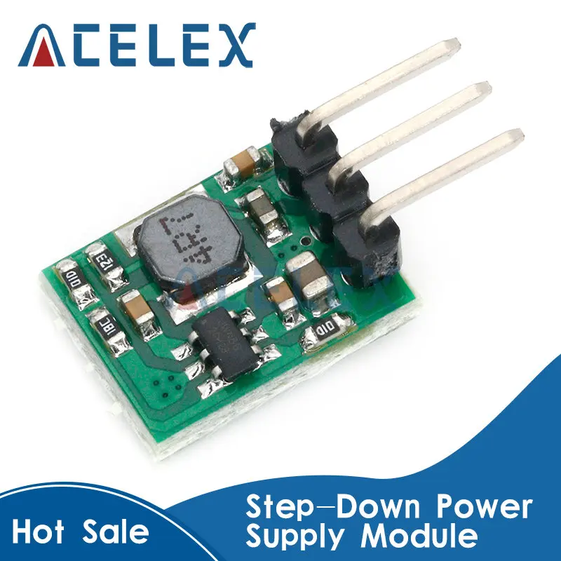 

4.5-18V to 3.3V 5V 12V 1A DC-DC step-down power/regulator/switching power module/three-terminal linear/short circuit protection