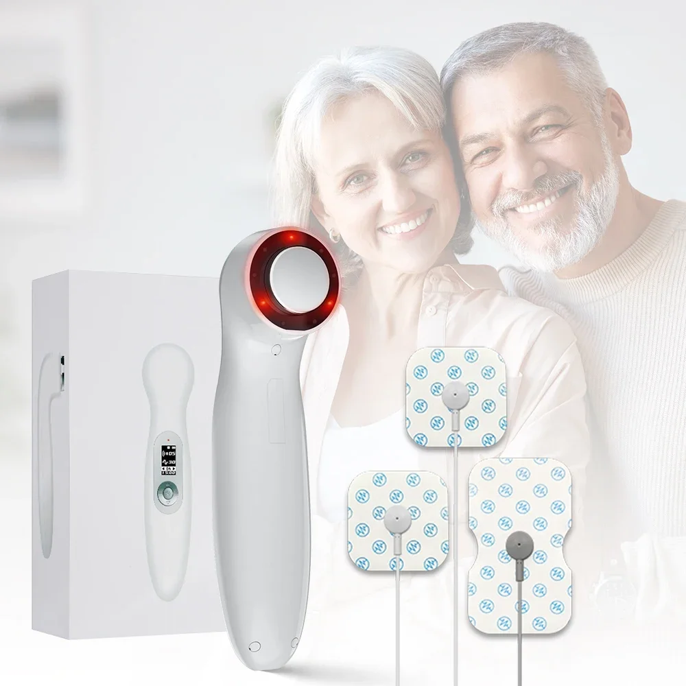 Многофункциональный pbm светотерапия 3 в 1 ультразвуковой массажер TENS EMS машина для