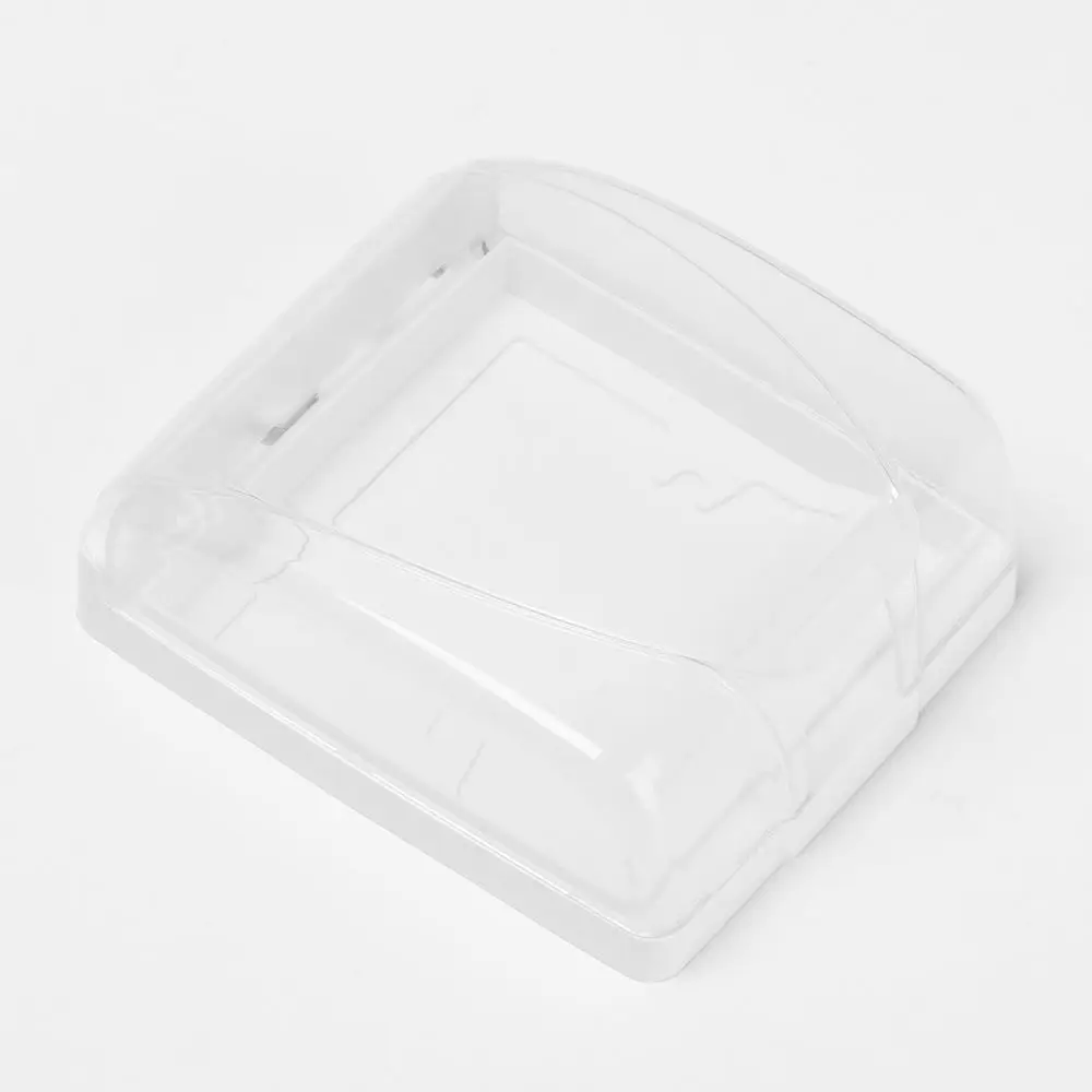 

Transparent Child Safety Power Outlet Sockets Splash Box Socket Protector Electric Plug Cover
