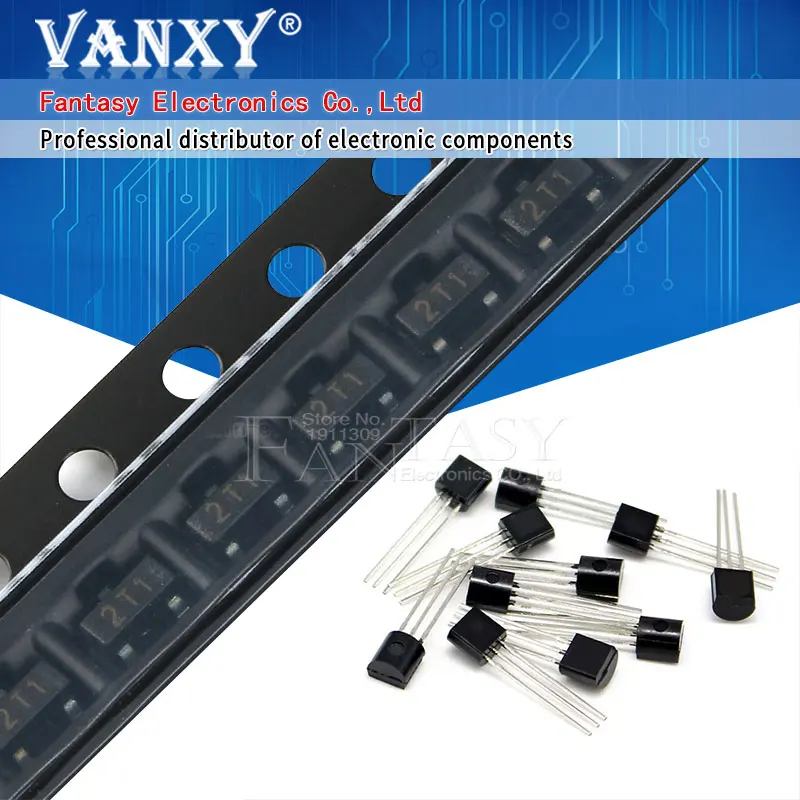 100 шт. S9013 TO-92 9013 TO92 S9012 S9014 S9015 S9018 SOT-23 SOT Новый триодный транзистор