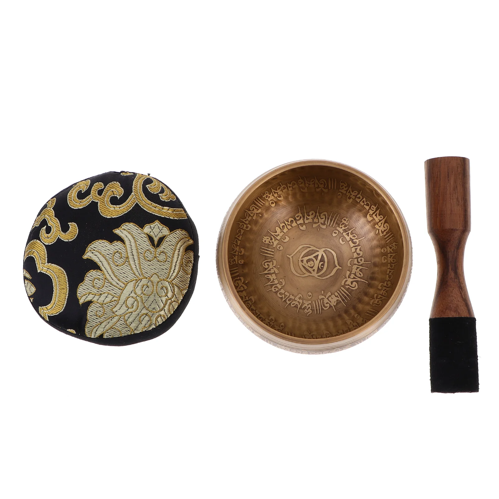 

Yoga Meditation Bowl Lipgloss Sets Prayer Sound Kids Tool Nepal Singing Snack Mallet