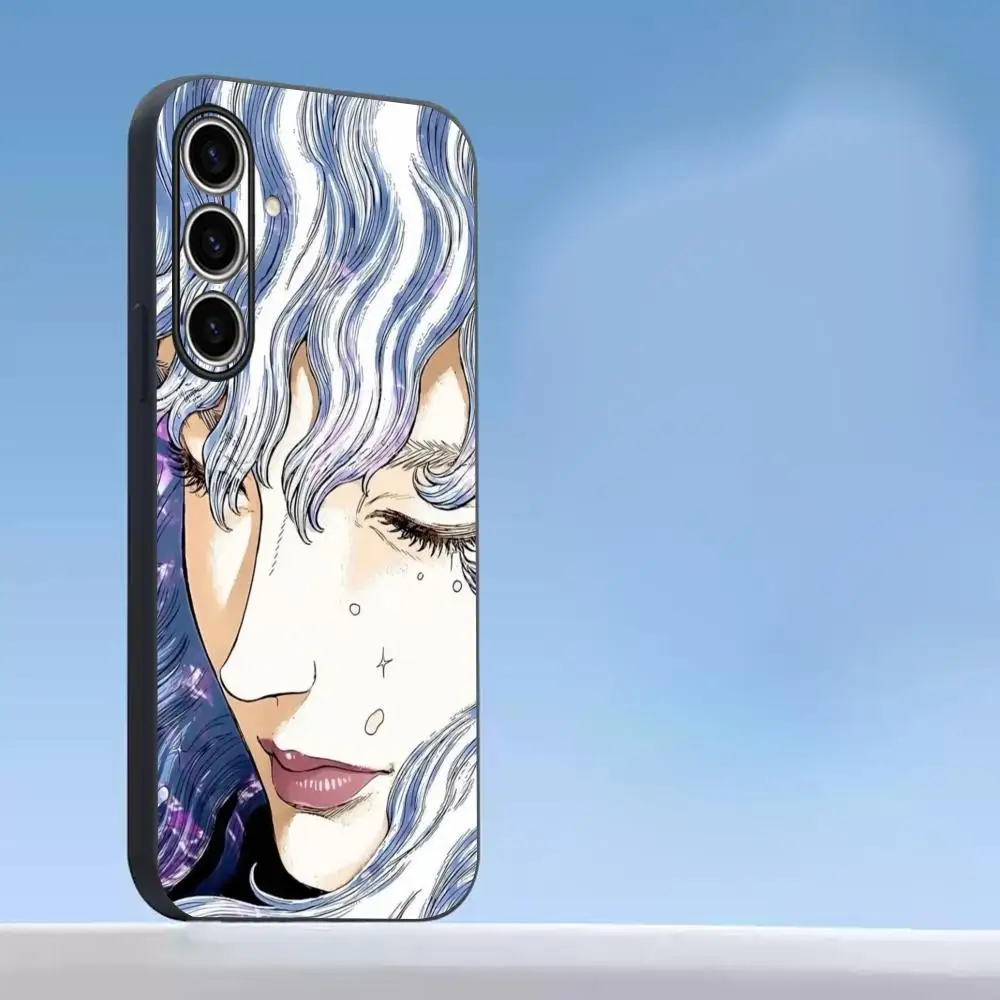 Японский аниме-чехол с крутым узором Гриффит для Samsung Galaxy S26 S25 S24 S23 S22 S21 Plus Ultra Note20, мягкий, черный (art.: 3920dbe476dbf) - 3920dbe476dbf