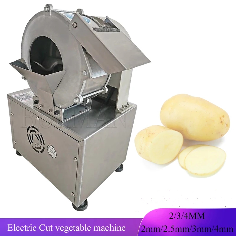Электрическая машина для резки овощей капуста чили картофеля лука нарезки