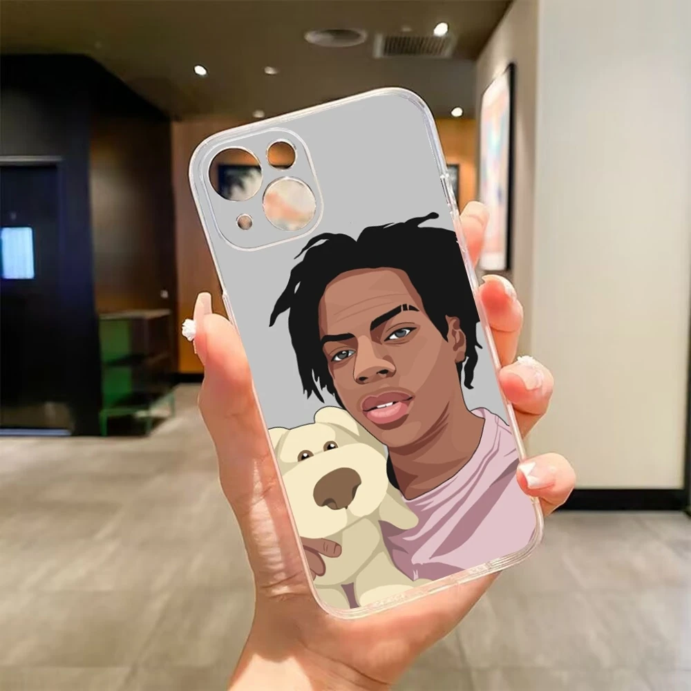 I-IShowSpeed Забавный чехол для телефона Youtuber 15 Pro Max Iphone 14 Plus 11 12 16 13 7 8 X XR XS SE Прозрачный