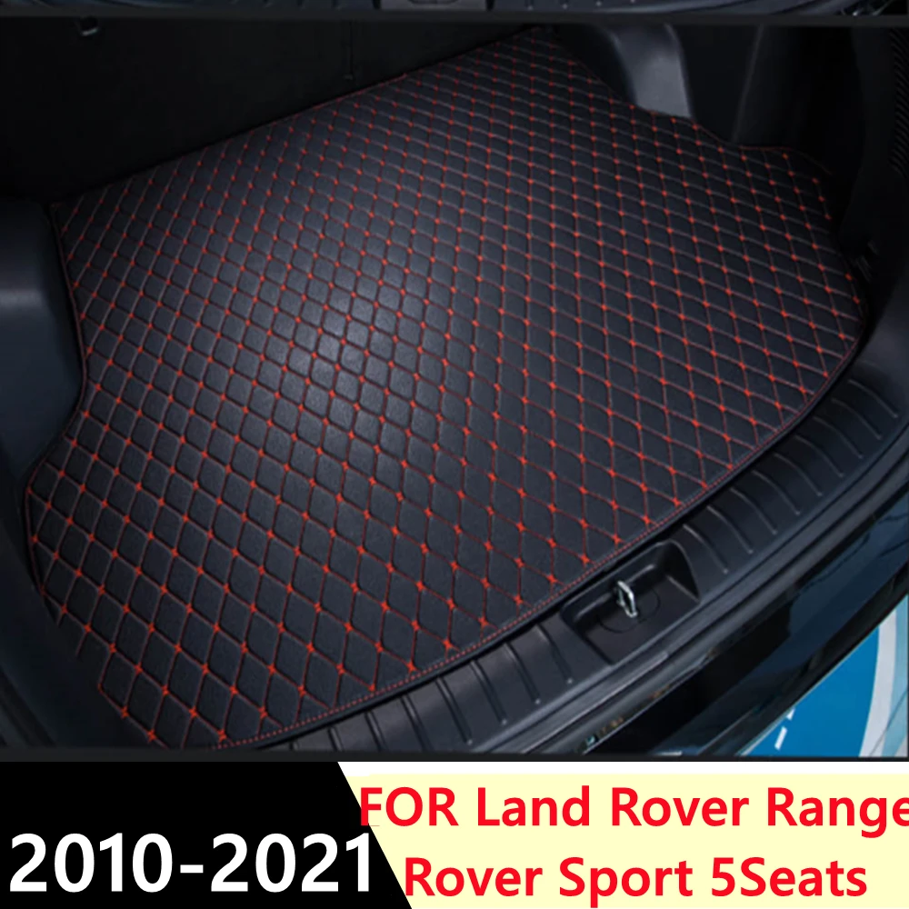 

Автомобильный коврик для багажника Land Rover Range Rover Sport, 5 сидений, 10-21, для любой погоды, XPE задний Чехол для груза, коврик, подкладка для багажник...