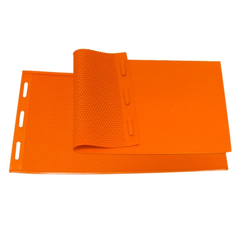 

2Pcs Rubber Beeswax Press Sheet Mould Foundation Beekeeping Equipment Bee Hive Basis Press Sheet Mould