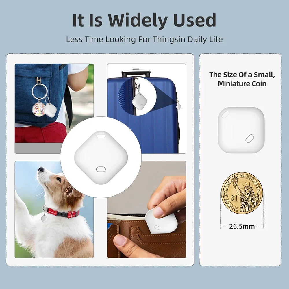 Мини-устройство слежения для Apple Find My Key Smart iTag Child Finder Pet Car Lost Tracker Smart Bluetooth Tracker IOS System (art.: 3920d2773fd92) - 3920d2773fd92