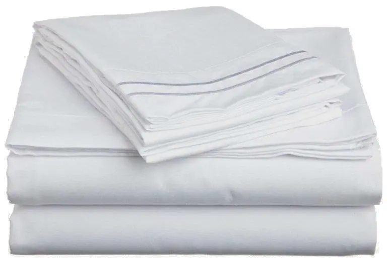 

1500 Series Deep Pocket 4pc Bed Sheet Set King Size, Silver Light Gray