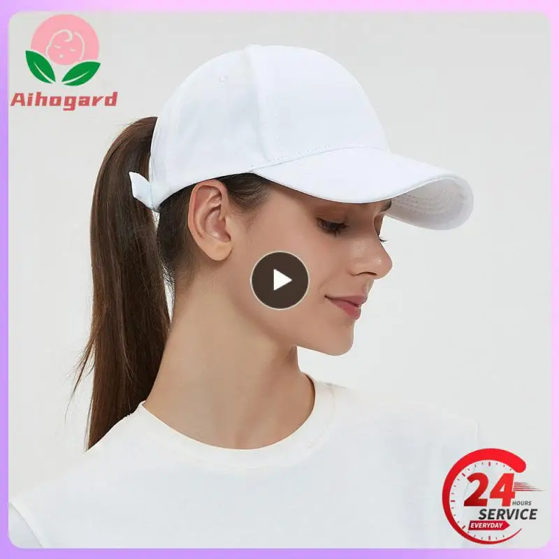 

1PCS Kids Baseball Spring Summer Outdoor Child Solid Color Hat For Boy Girl Cotton Adjustable Beach Sun Protection Age