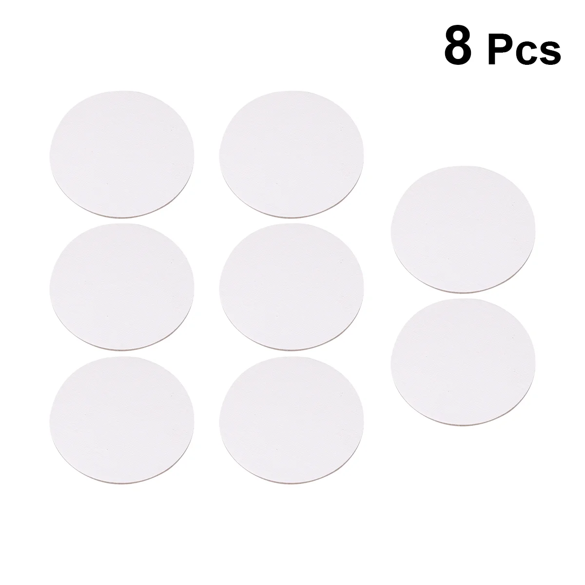 

6pcs Round Canvas Panel Boards for Painting Drawing Artist Canvas Boards Thicken Drawing Board for Artist Hobby Painters and
