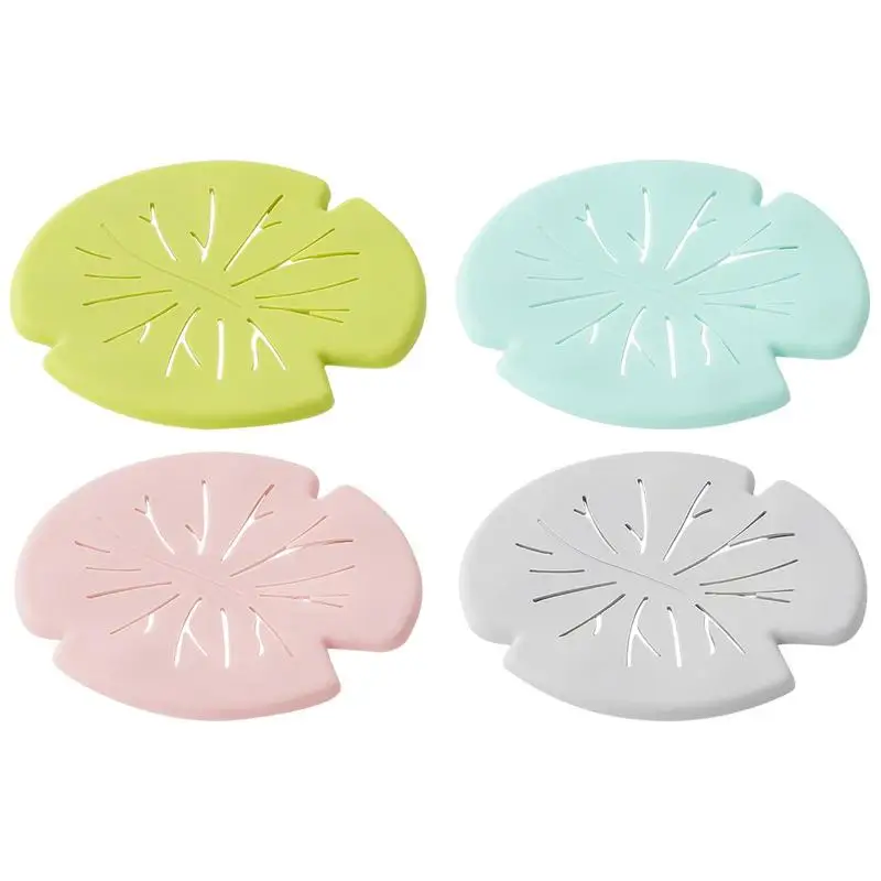 

Sink Drain Cover Silicone Hair Catcher Strainer With Suction Cup Household Cleaning Supplies Hair Stopper For Bathroom Laundry