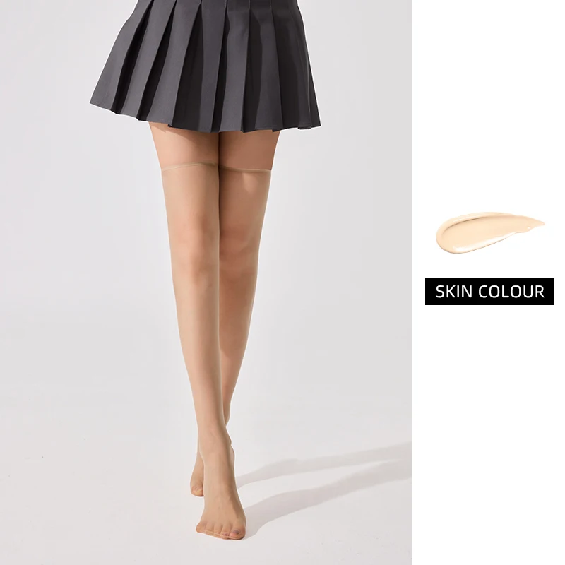 Kave 3-пары нейлоновых прозрачных чулок до бедра шелковистые полупрозрачные