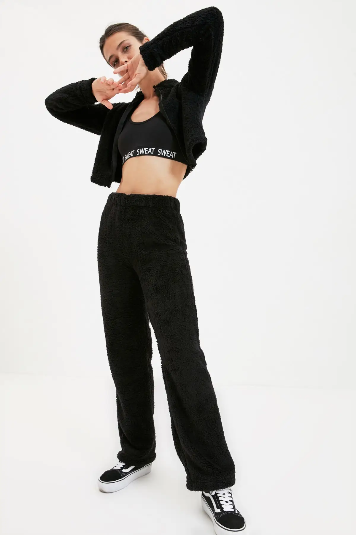 

Плюшевые трикотажные спортивные штаны TWOAW22EA0050