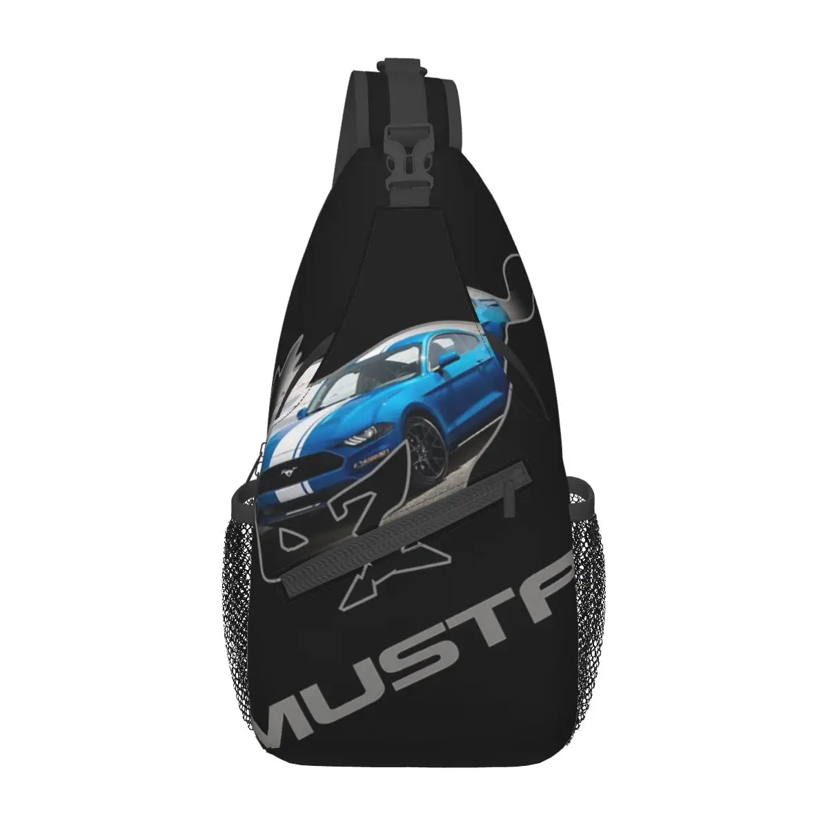 

Ford Mustang, женский рюкзак-слинг с эмблемой, слинг-сумка, походная дорожная нагрудная сумка, рюкзак, мужской рюкзак через плечо, сумка через плечо