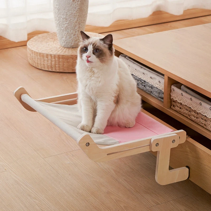 Подвесной гамак для кошек оконная полка деревянные полки Kallax подвесная кровать