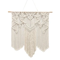 macrame wall hanging boho home decor chic woven decoration for bedroom living room apartment perfect handmade gift ideas