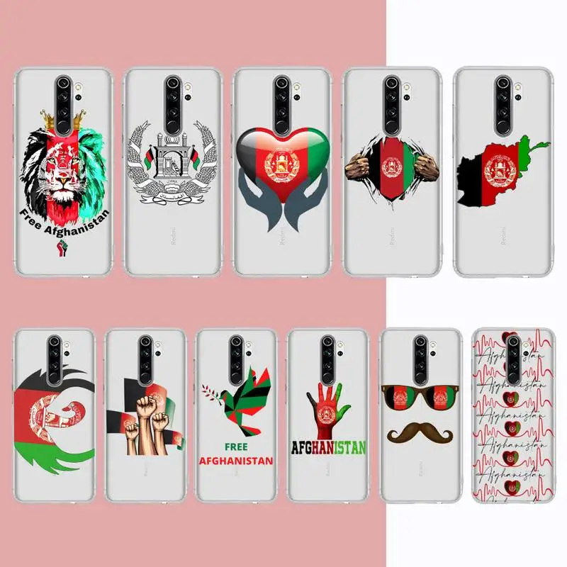 

Fashion Afghanistan flag Phone Case for Samsung S20 S10 lite S21 plus for Redmi Note8 9pro for Huawei P20 Clear Case