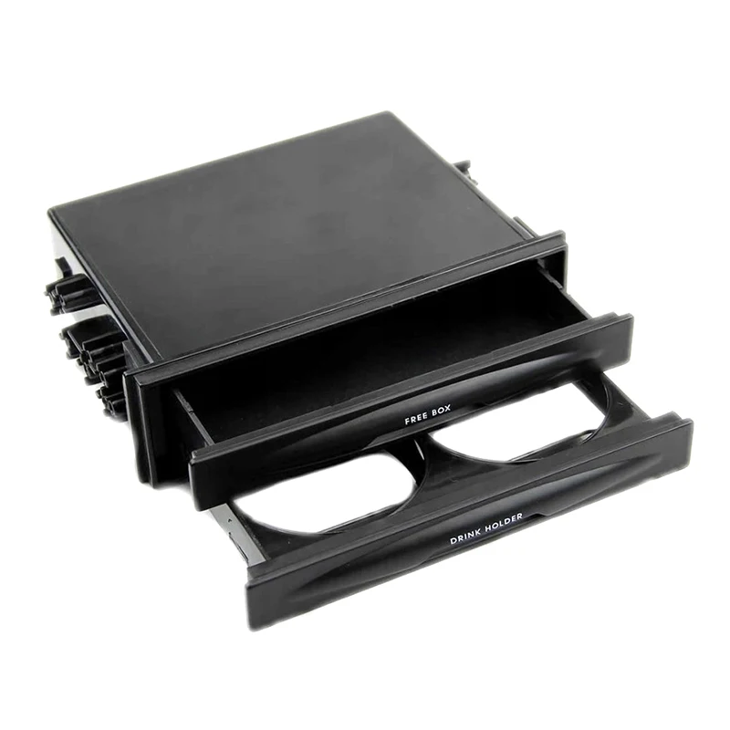 Автомобильный держатель для напитков ящик хранения органайзер двойной Din-радио