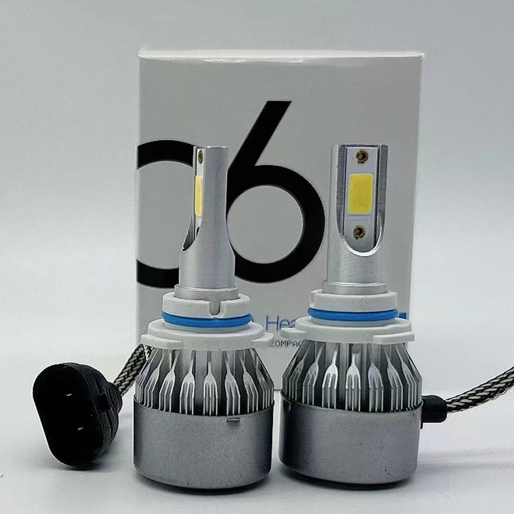 

C6 9006/HB4 LED Car Headlight Bulbs H1 H7 H4/HB2/Hi/Lo H3 H8 H9 H11 9005/HB3 9004/HB1 9012/HIR2 9007 9004 27/880/881 H13 12V 24V