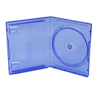 blue cd discs storage bracket holder compatible withps5 game accessories games disk cover case protective box replace