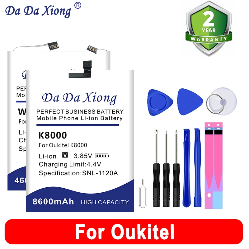 Аккумулятор U18 S73 S75 S76 S80 S90 S86 S105 K8000 для Oukitel C21 U15 U18 WP5 WP6 WP7 WP12 WP21 K3 K10 K5000 K8000 K10000 Pro Plus