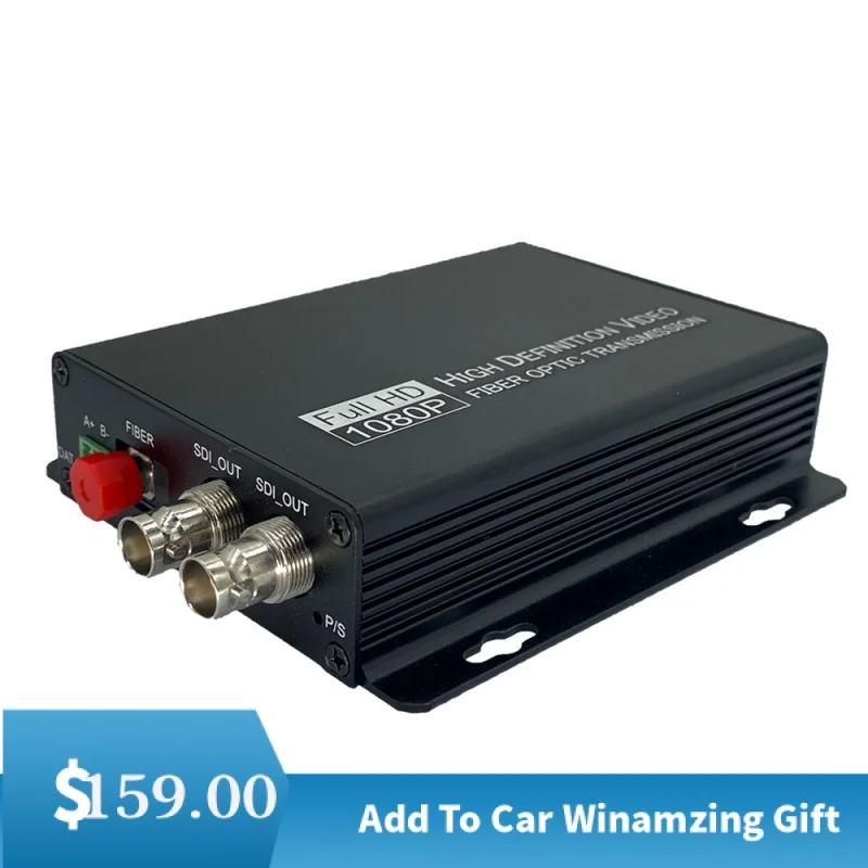 Преобразователь HD SDI-Fiber с данными RS485, FC SMF 20km HDMI через волоконный удлинитель, включая передатчик и приемник