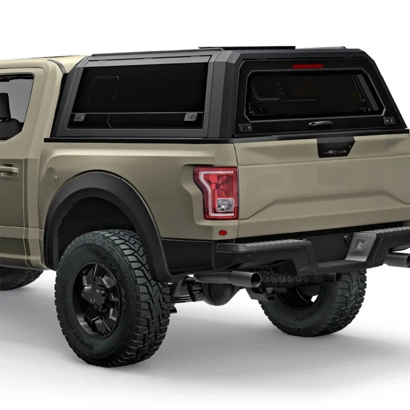 Фото Высококачественный водонепроницаемый стальной тент-кунг 4x4 (8 футов) для пикапов Hilux, Tundra, Tacoma, Ranger, Isuzu №1