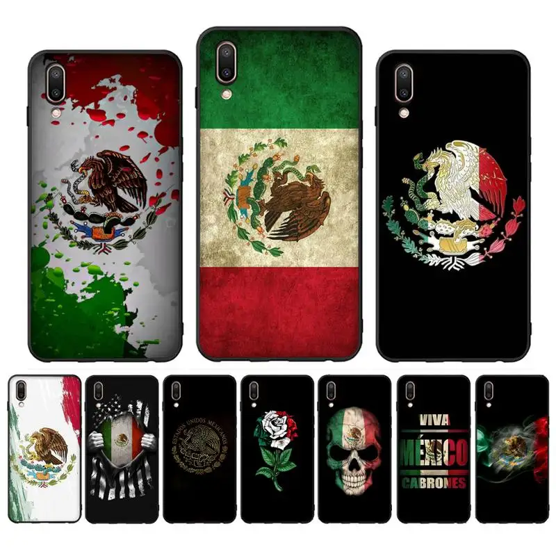 

Mexico Flag Phone Case for Samsung A51 A30s A52 A71 A12 for Huawei Honor 10i for OPPO vivo Y11 cover